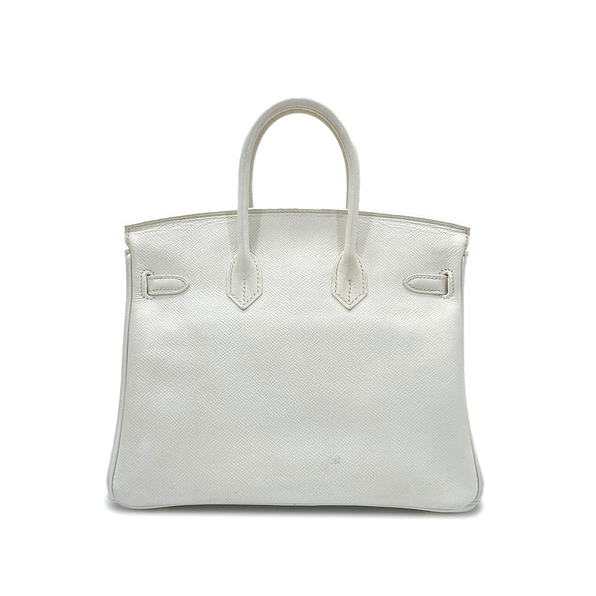 HERMES BIRKIN 25 WHITE VEAU EPSOM HAND BAG □N GHW 90265894