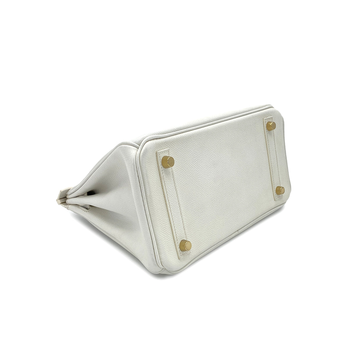 HERMES BIRKIN 25 WHITE VEAU EPSOM HAND BAG □N GHW 90265894