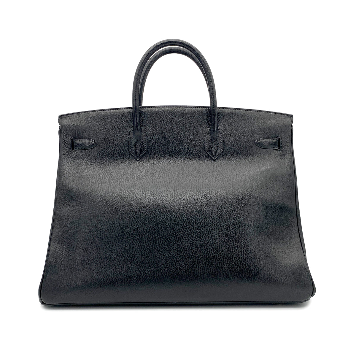 HERMES BIRKIN 40 BLACK ARDENNES HAND BAG 〇Y GHW 90265895