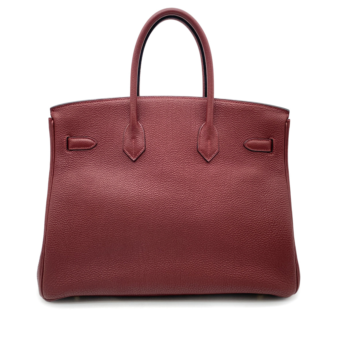 HERMES BIRKIN 35 ROUGE H TOGO HAND BAG □I GHW 90265896