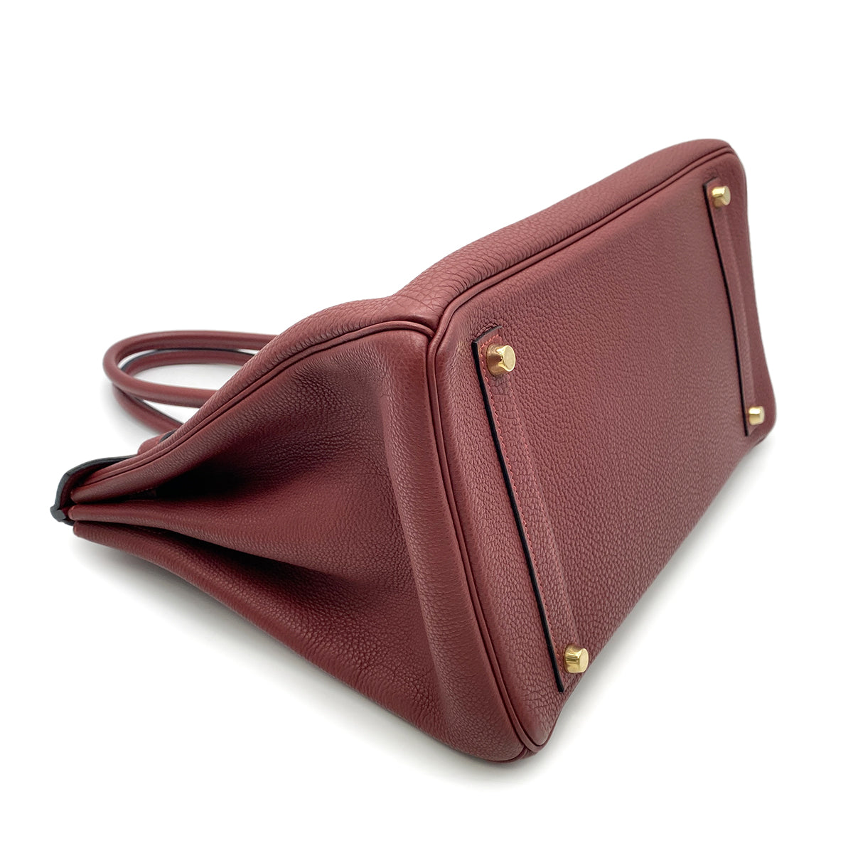 HERMES BIRKIN 35 ROUGE H TOGO HAND BAG □I GHW 90265896