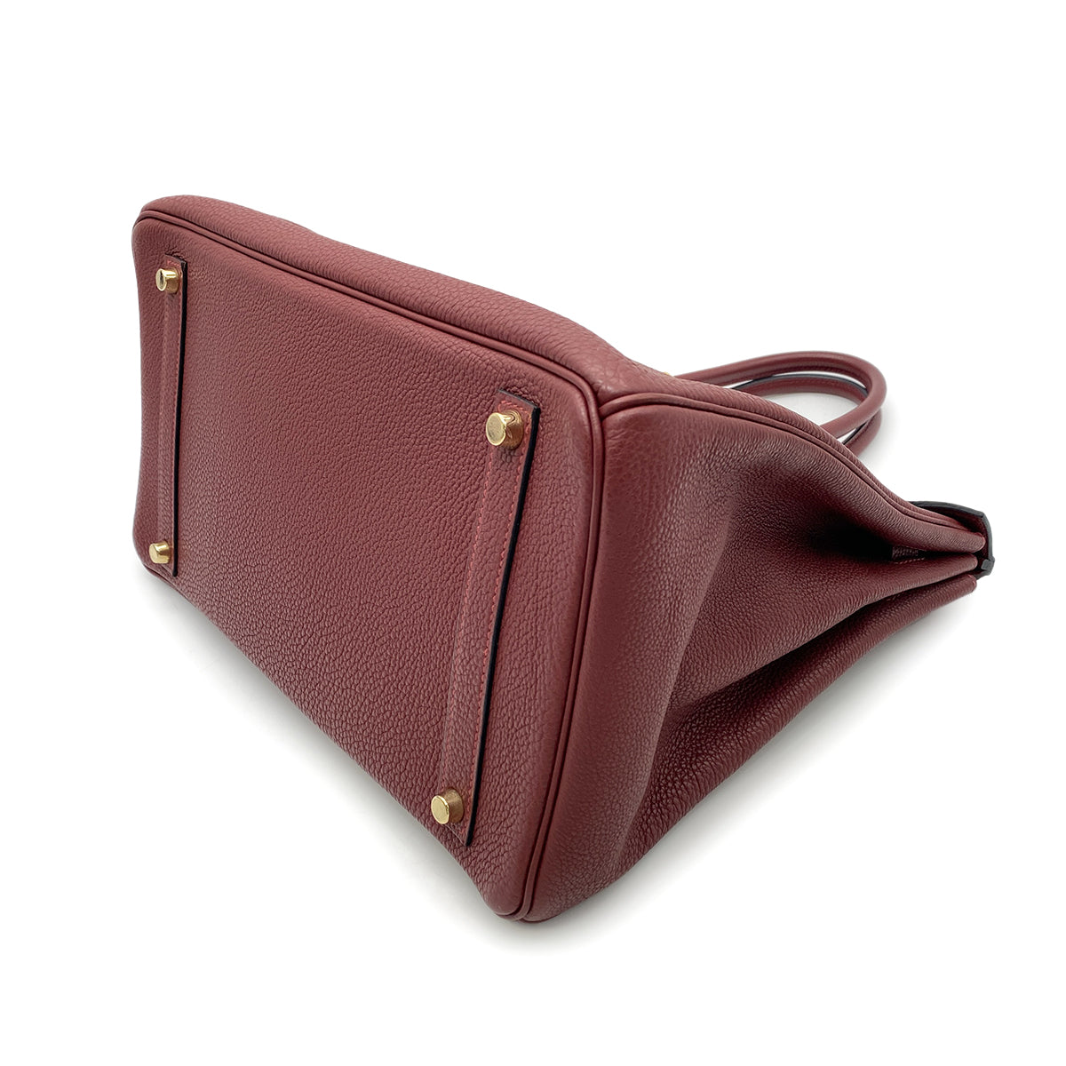 HERMES BIRKIN 35 ROUGE H TOGO HAND BAG □I GHW 90265896