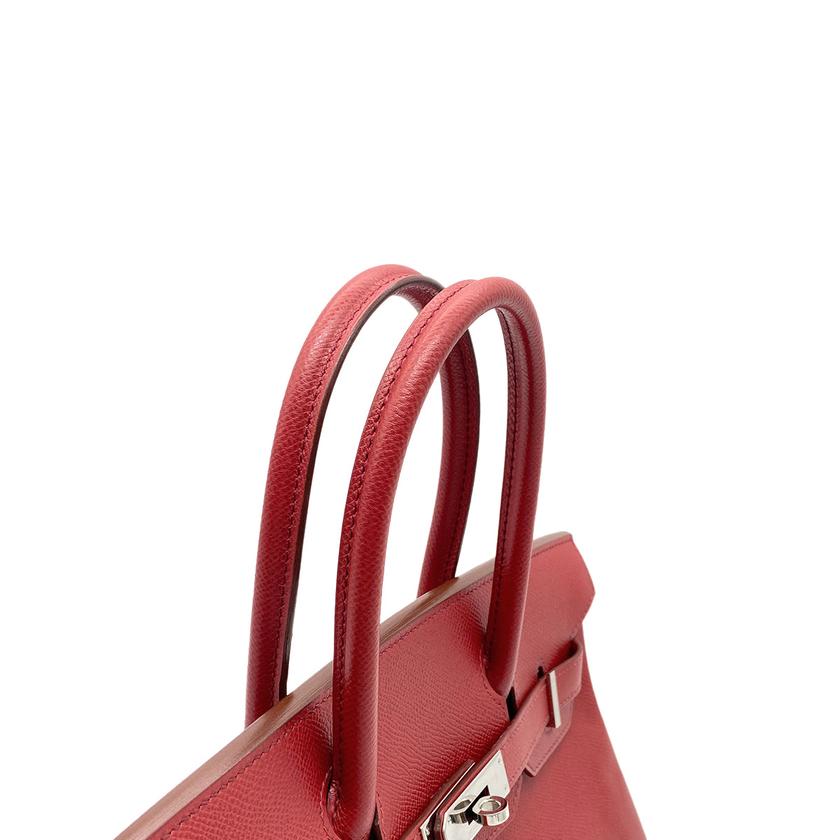 HERMES BIRKIN 30 ROUGE GARANCE EPSOM HAND BAG □K SHW 90265901