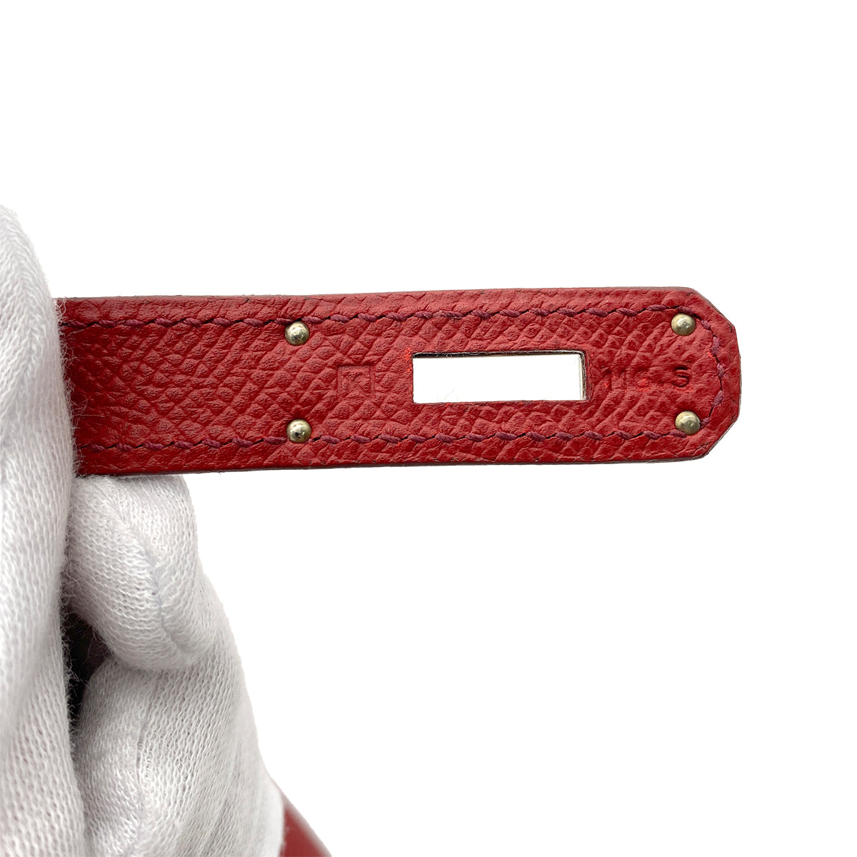 HERMES BIRKIN 30 ROUGE GARANCE EPSOM HAND BAG □K SHW 90265901