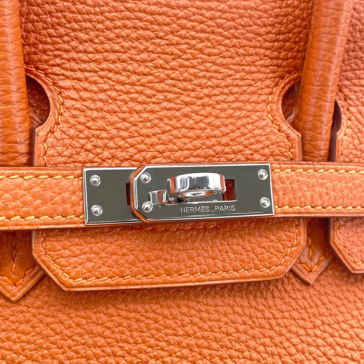 HERMES BIRKIN 25 POTIRON TOGO HAND BAG □M SHW 90265902