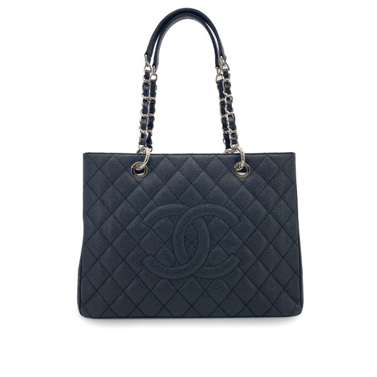 CHANEL GST TOTE BAG BLACK CAVIAR SKIN 90265919