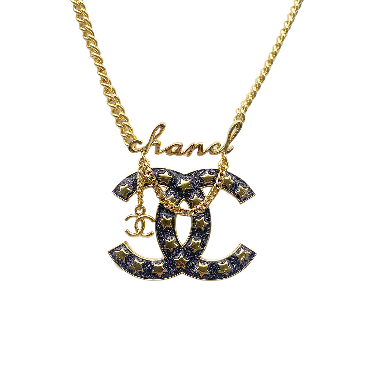 CHANEL NECKLACE COCOMARK STAR ACCESSORY I24C 90265924