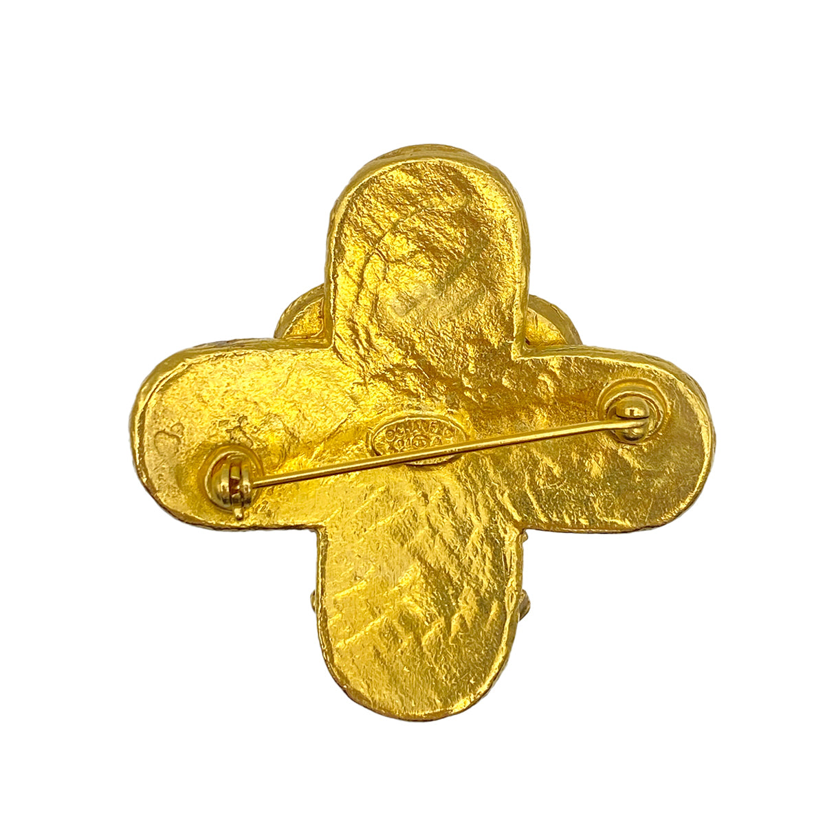 CHANEL VINTAGE BROOCH TRIPLE COCO ACCESSORY 94A 90265929