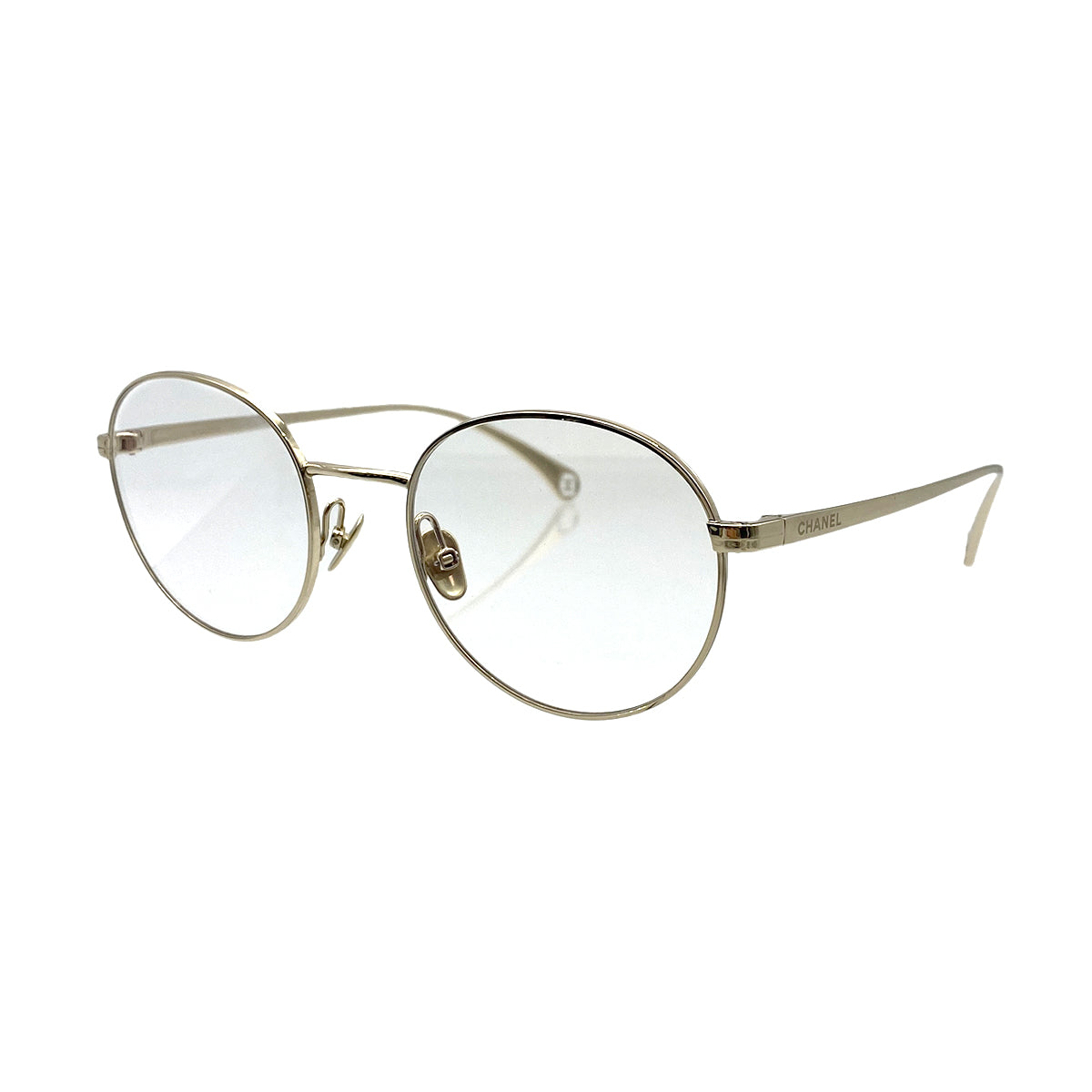 CHANEL GLASSES COCOMARK GOLD EYEWEAR 90265936