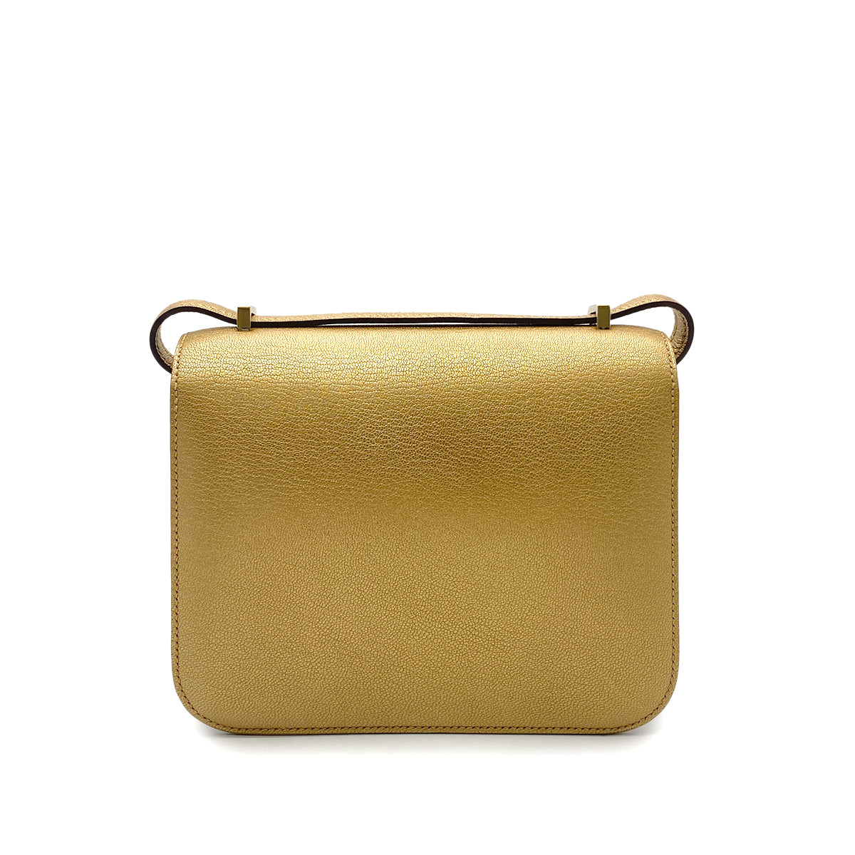 HERMES MINI CONSTANCE 18 MIROIR NEW DORE CHEVRE CHAMKILA SHOULDER BAG B GHW 90266133