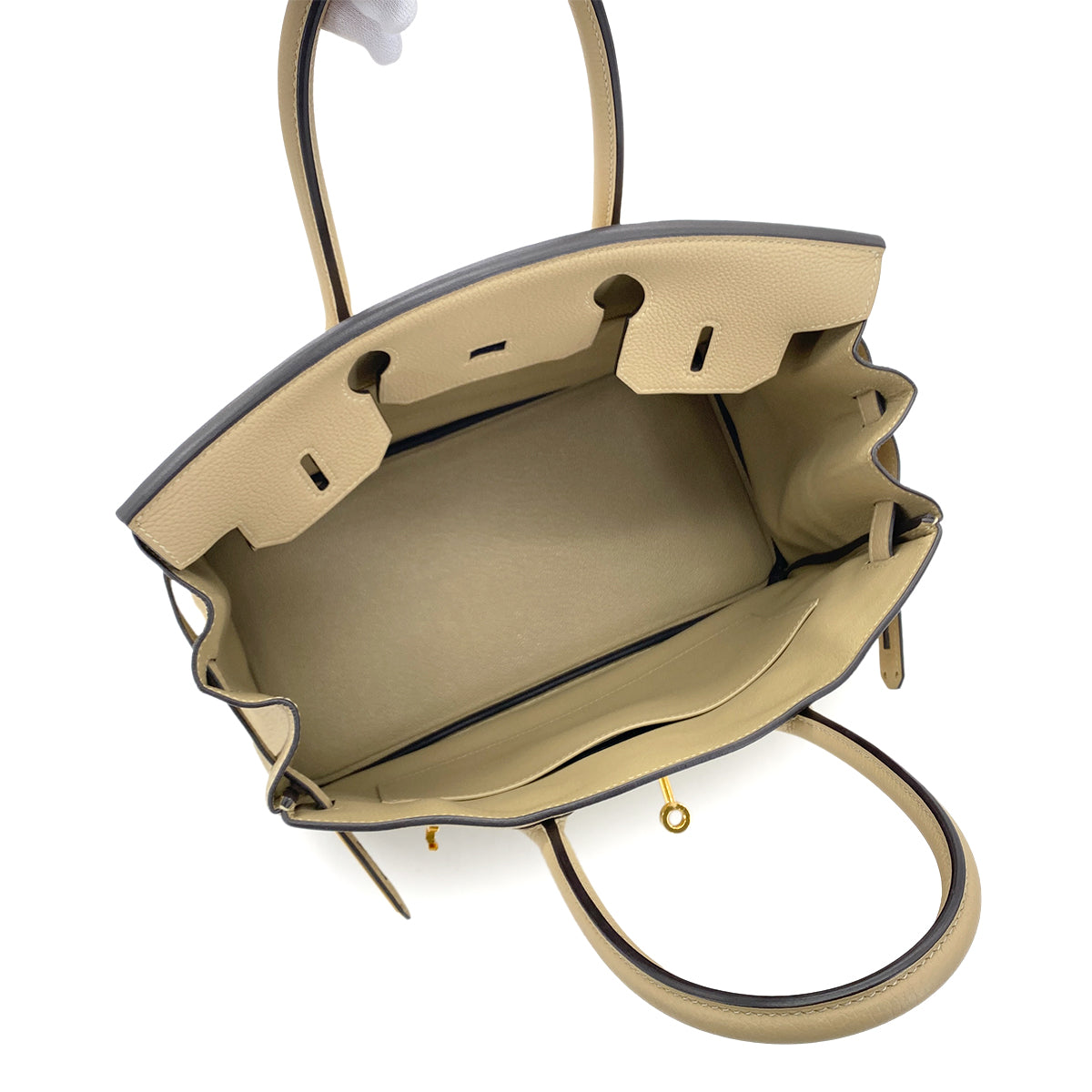 HERMES BIRKIN 30 TRENCH TOGO HAND BAG X SHW 90266137