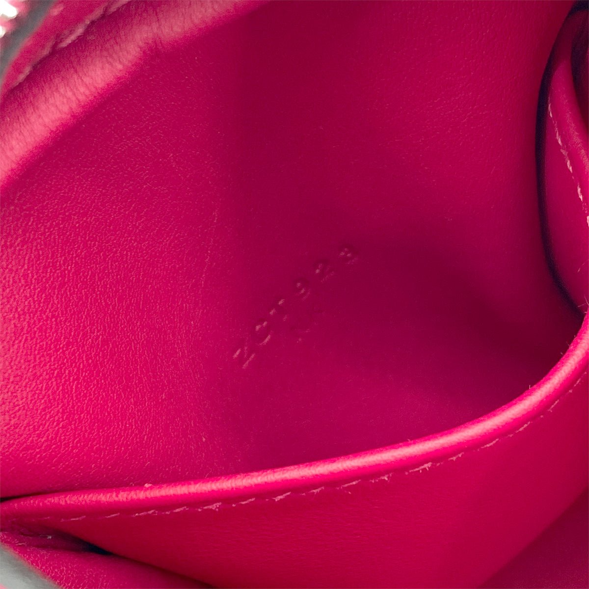 HERMES LINDY MINI 20 FRAMBOISE TAURILLON CLEMENCE SHOULDER BAG Z SHW 90266143