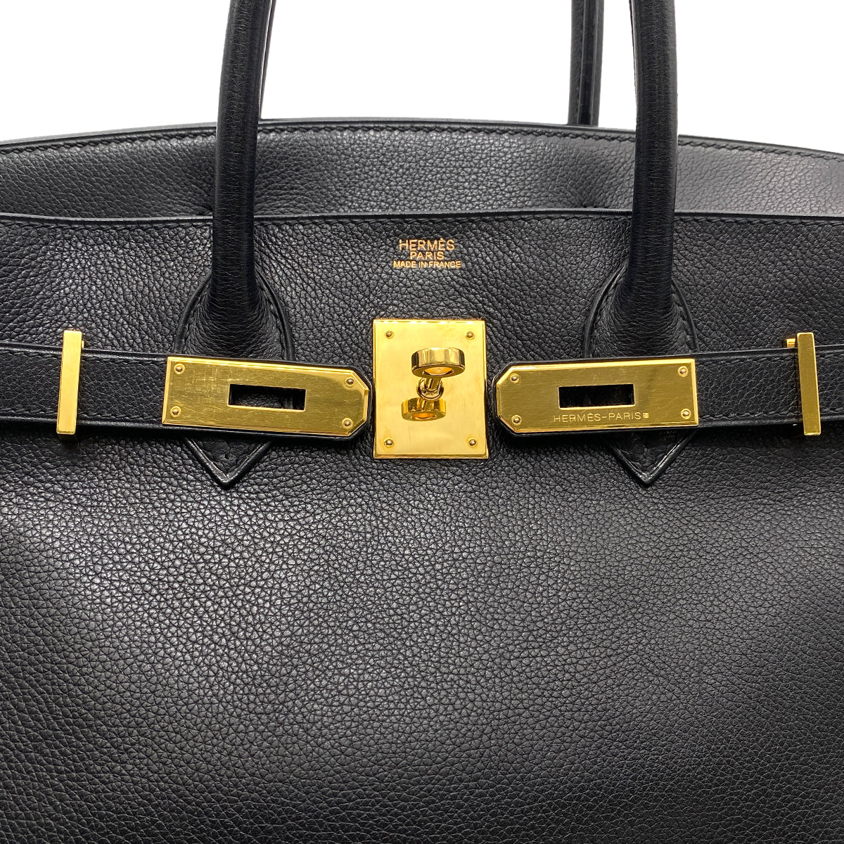 HERMES BIRKIN 30 BLACK VEAU GULLIVER HAND BAG □J GHW 90266147