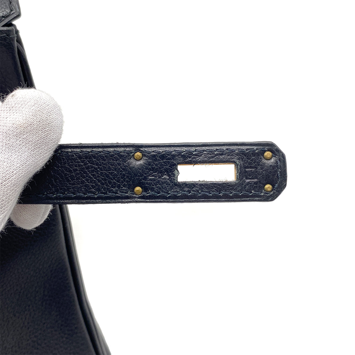 HERMES BIRKIN 30 BLACK VEAU GULLIVER HAND BAG □J GHW 90266147