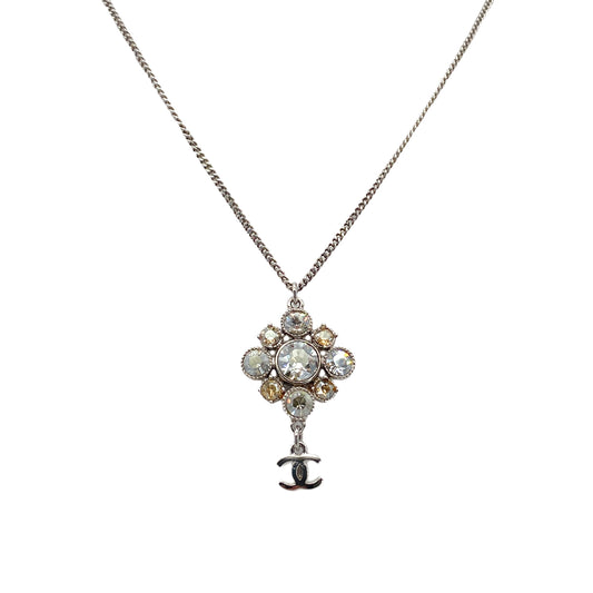 CHANEL NECKLACE COCOMARK RHINESTONE ACCESSORY C13V 90266164