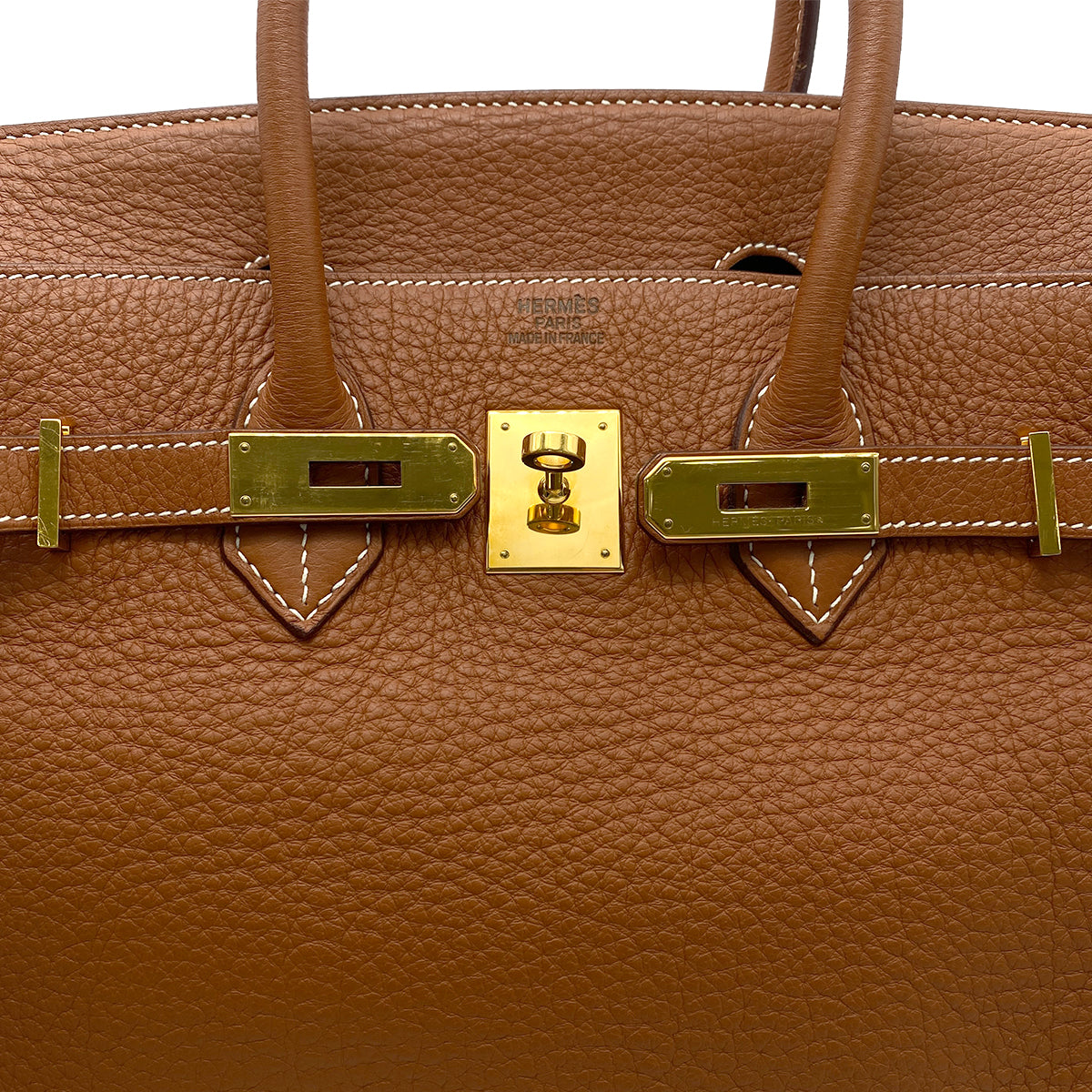 HERMES BIRKIN 35 ETRUSQUE FJORD HAND BAG □I GHW 90266248