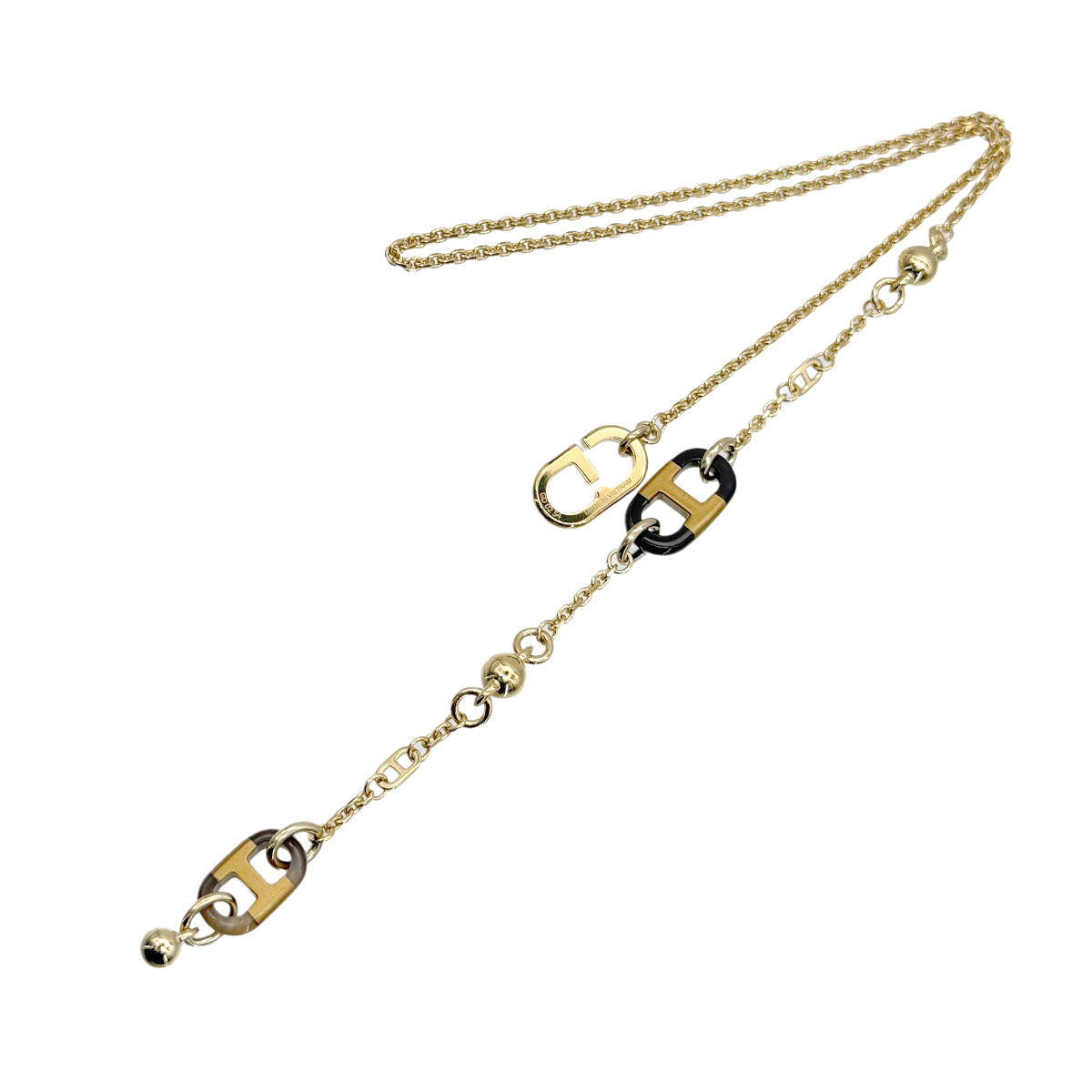 HERMES  SUR MER NECKLACE  BUFFALO HORN ACCESSORY 90266433