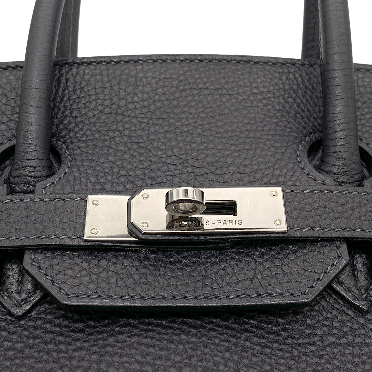 HERMES BIRKIN 35  BLEU NUIT BLEU JEAN TOGO HAND BAG □H SHW 90266438