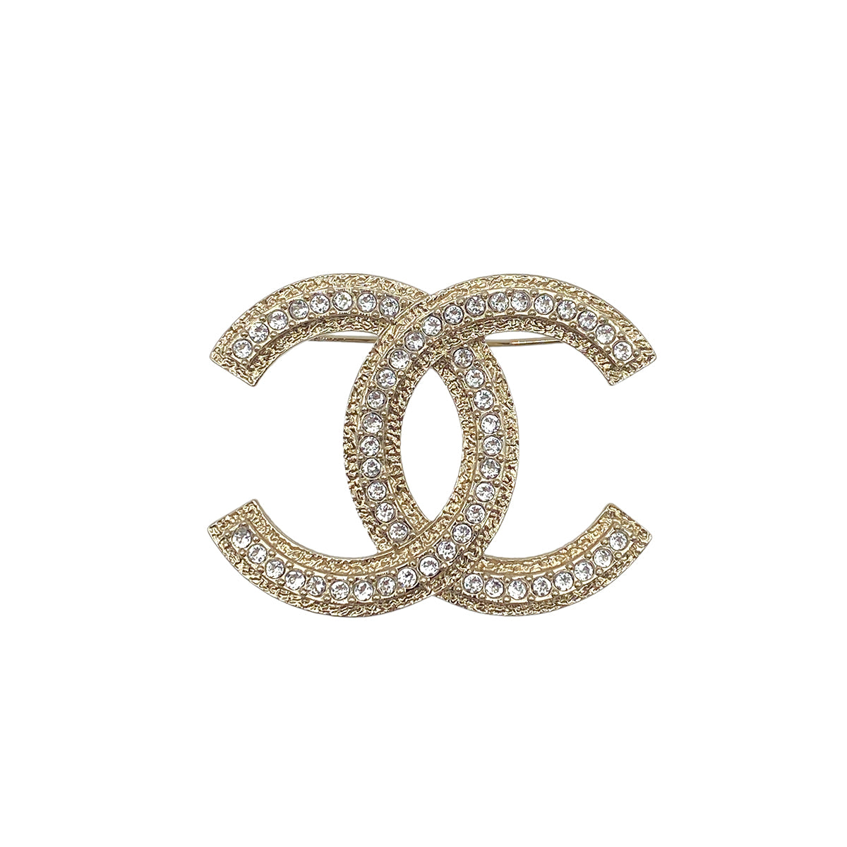 CHANEL COCOMARK BROOCH RHINESTONE ACCESSORY B24V 90266443