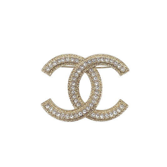 CHANEL COCOMARK BROOCH RHINESTONE ACCESSORY B24V 90266443