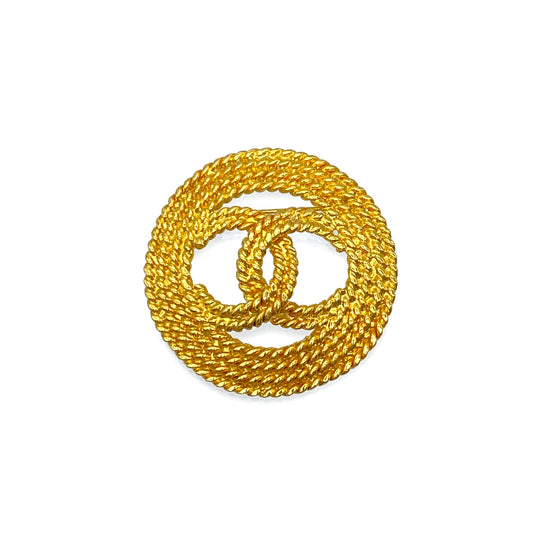 CHANEL VINTAGE COCOMARK BROOCH ROUND ACCESSORY 28 90266445