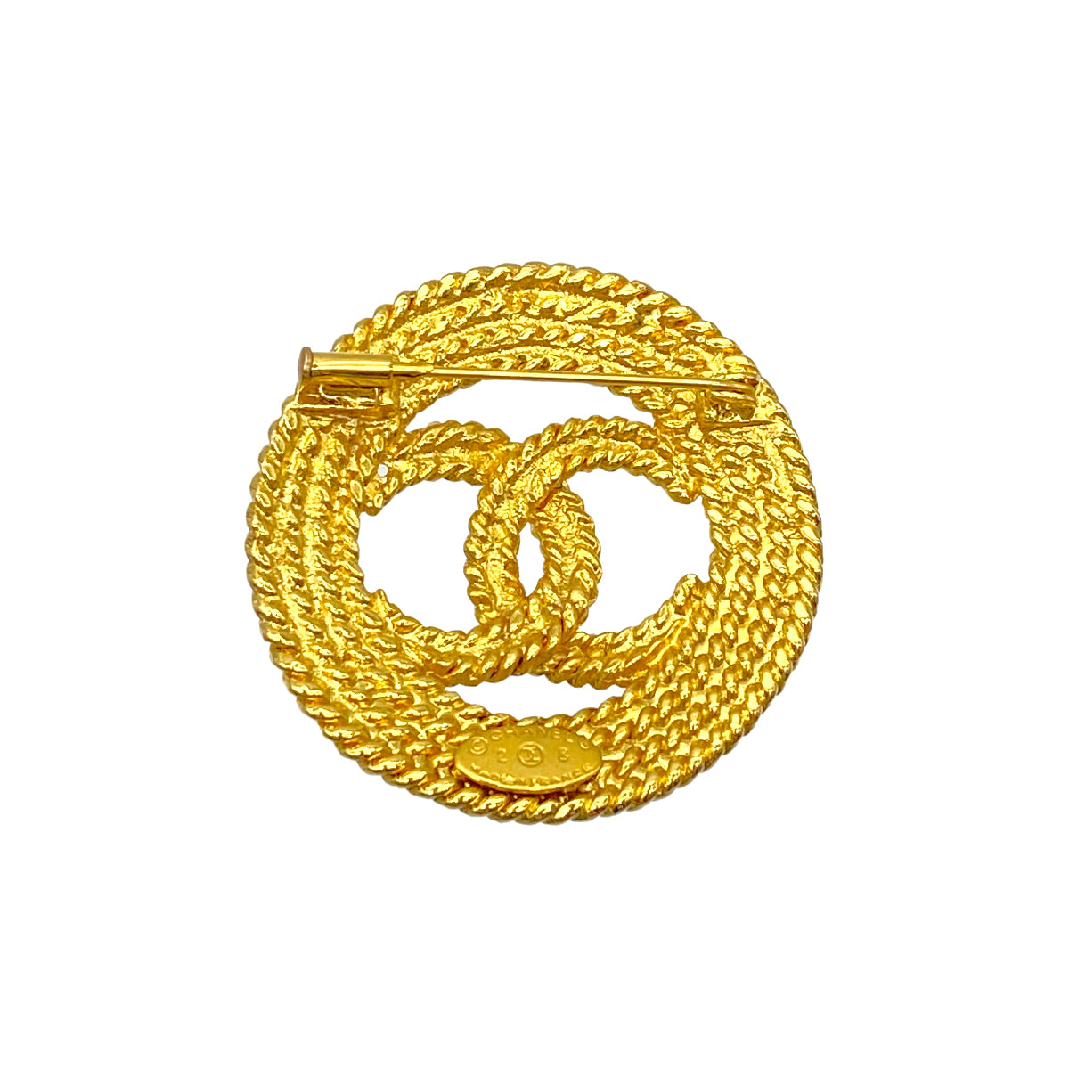 CHANEL VINTAGE COCOMARK BROOCH ROUND ACCESSORY 28 90266445