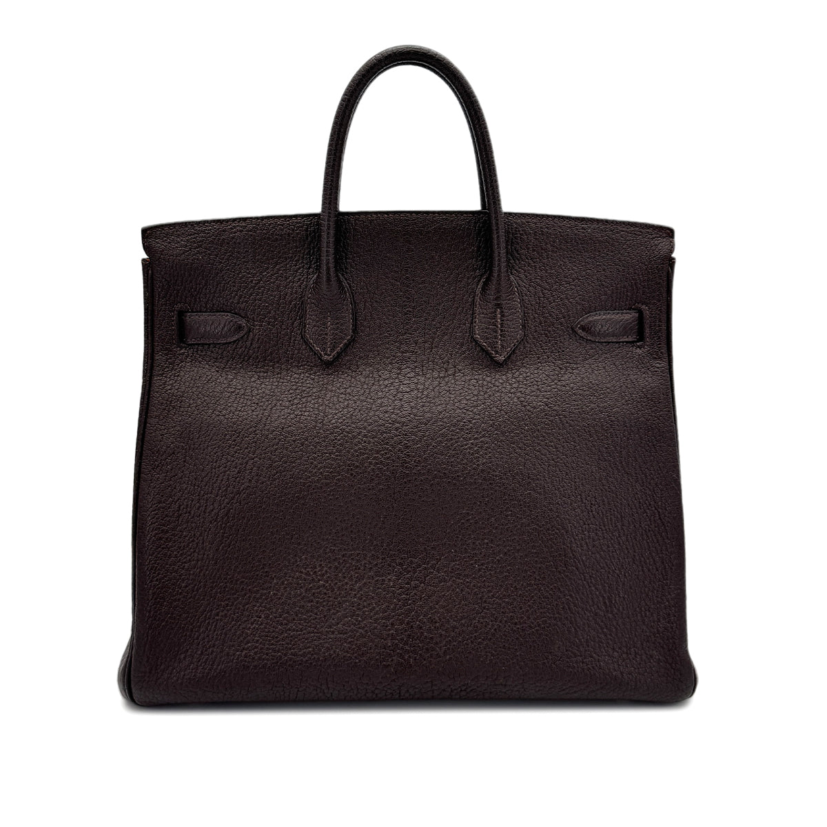 HERMES HAUT A COURROIES 32 COCAON CHEVRE HAND BAG □K GHW 90266450