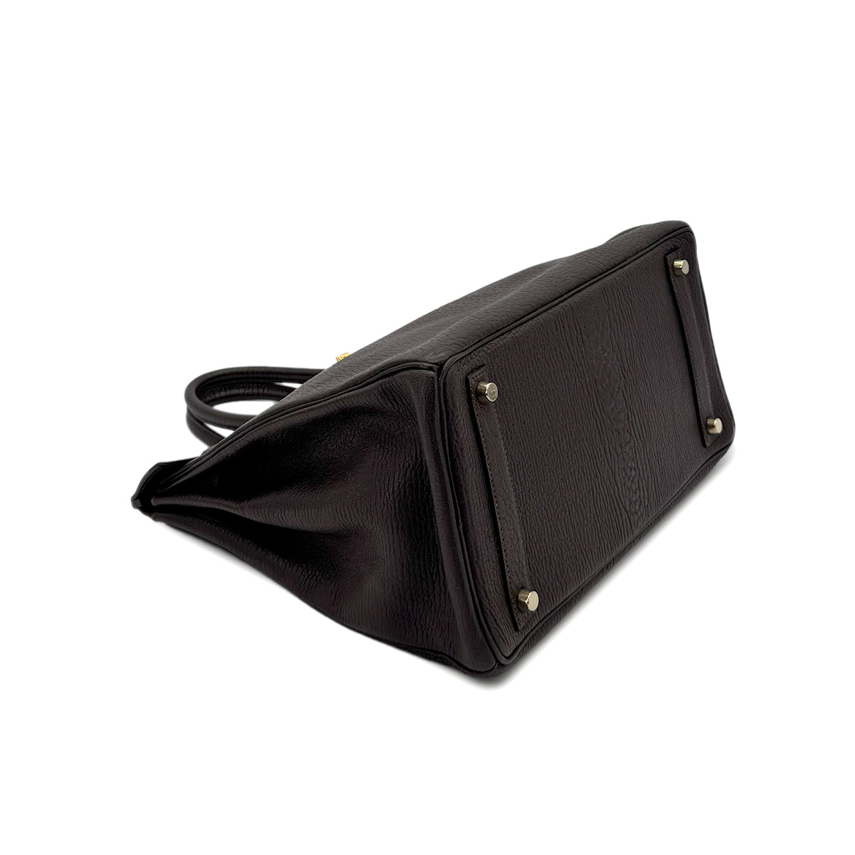 HERMES HAUT A COURROIES 32 COCAON CHEVRE HAND BAG □K GHW 90266450