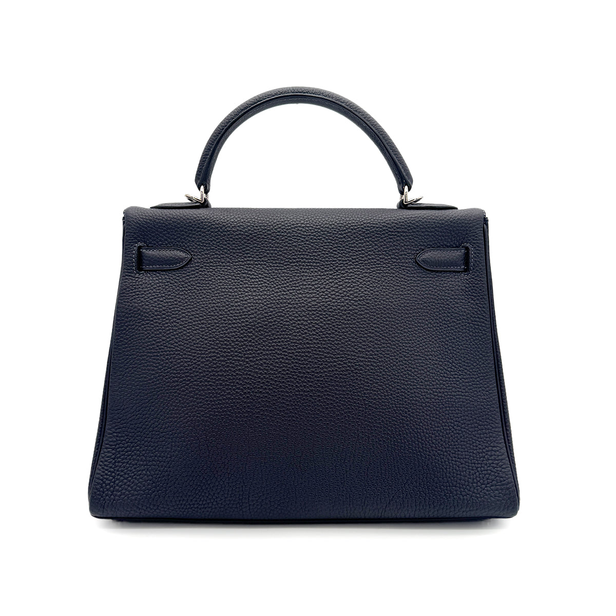HERMES KELLY 32 RETOURNE BLEU NUIT TOGO HAND SHOULDER BAG □G SHW 90266715