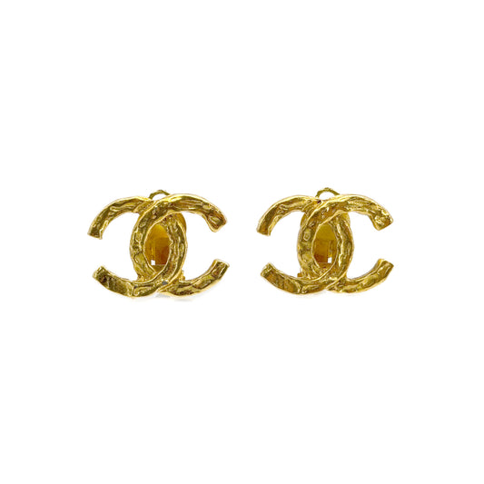 CHANEL VINTAGE EARRINGS COCOMARK ACCESSORY 90266738
