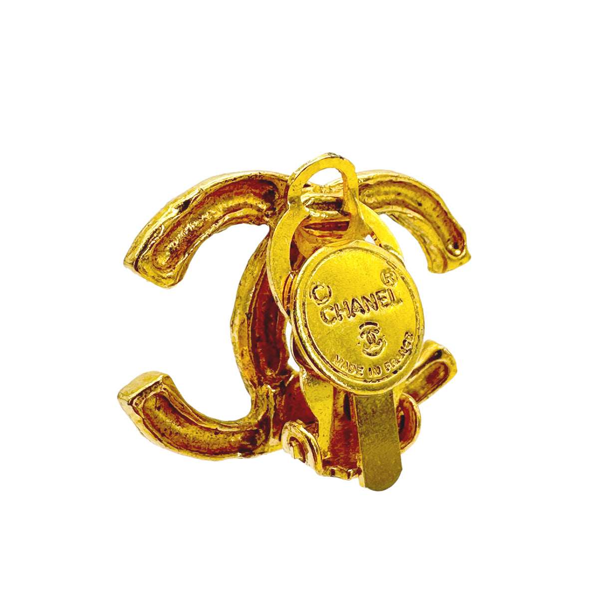 CHANEL VINTAGE EARRINGS COCOMARK ACCESSORY 90266738