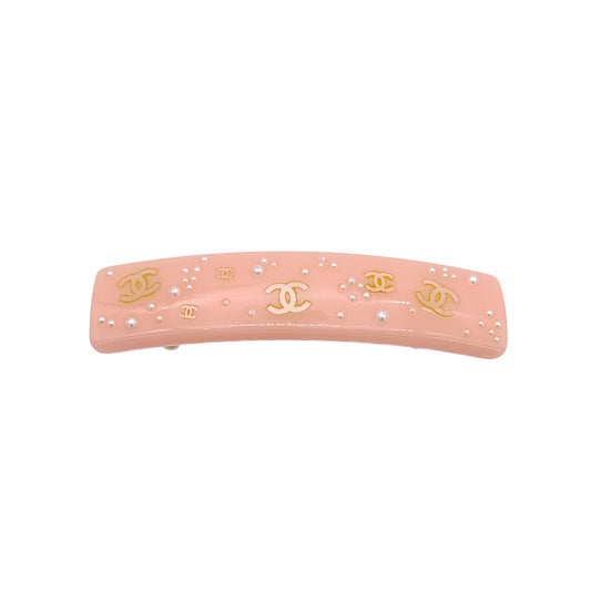 CHANEL VALLETTA COCOMARK FAUX PEARL PINK ACCESSORY 03P 90266749