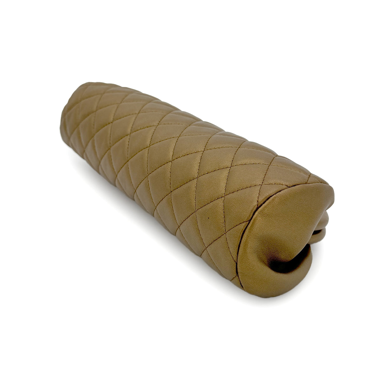 CHANEL VINTAGE MATELASSE CLUTCH BAG GOLD LAMB SKIN 90267384