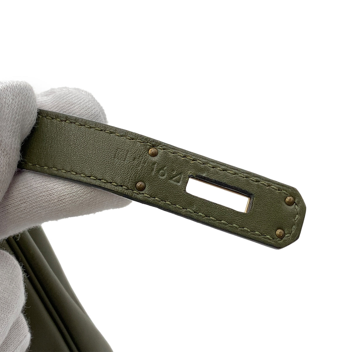 HERMES KELLY 35 GHILLIES VERT VERONESE TADELAKT HAND SHOULDER BAG □O GHW 90267414