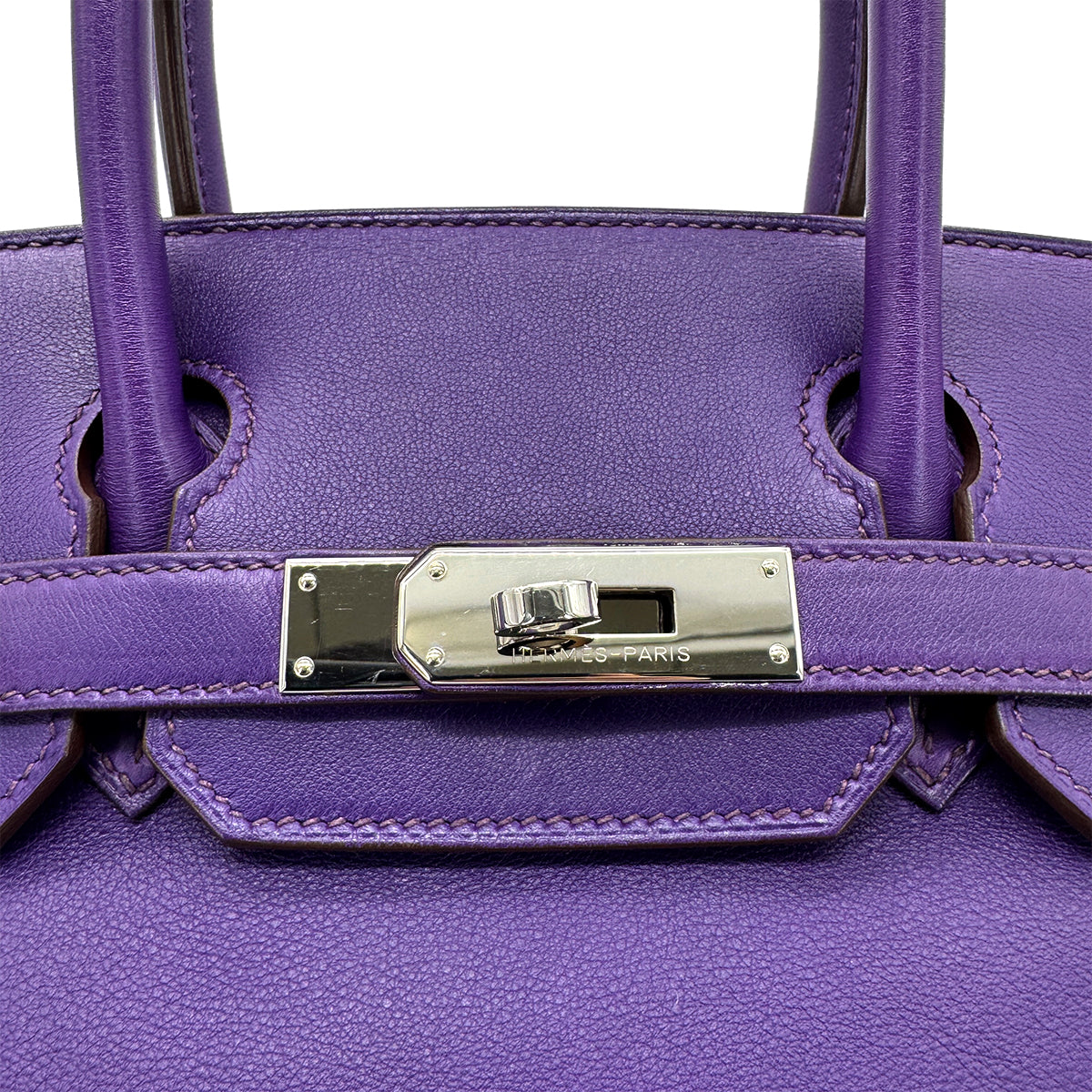 HERMES BIRKIN 30 IRIS VEAU GULLIVER HAND BAG □N GHW 90267455