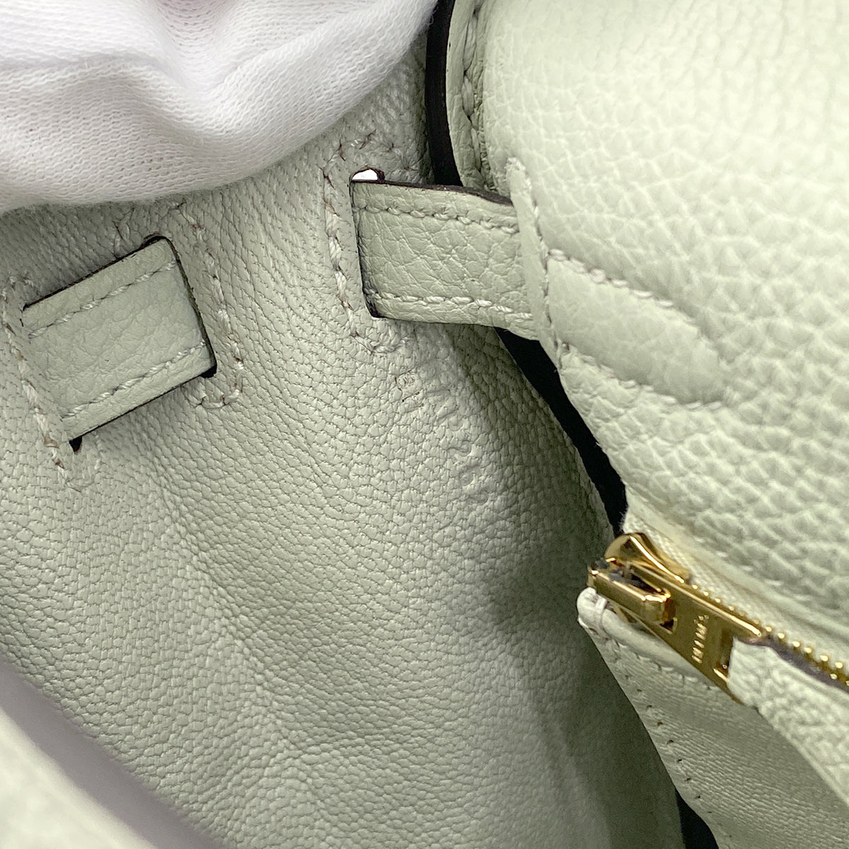 HERMES KELLY 25 RETOURNE GRIS NEVE TOGO HAND SHOULDER BAG B GHW 90267746