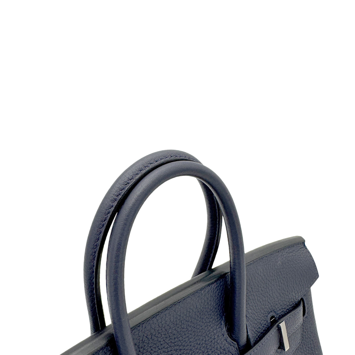 HERMES BIRKIN 25 BLUE NUIT TOGO HAND BAG C SHW 90267751