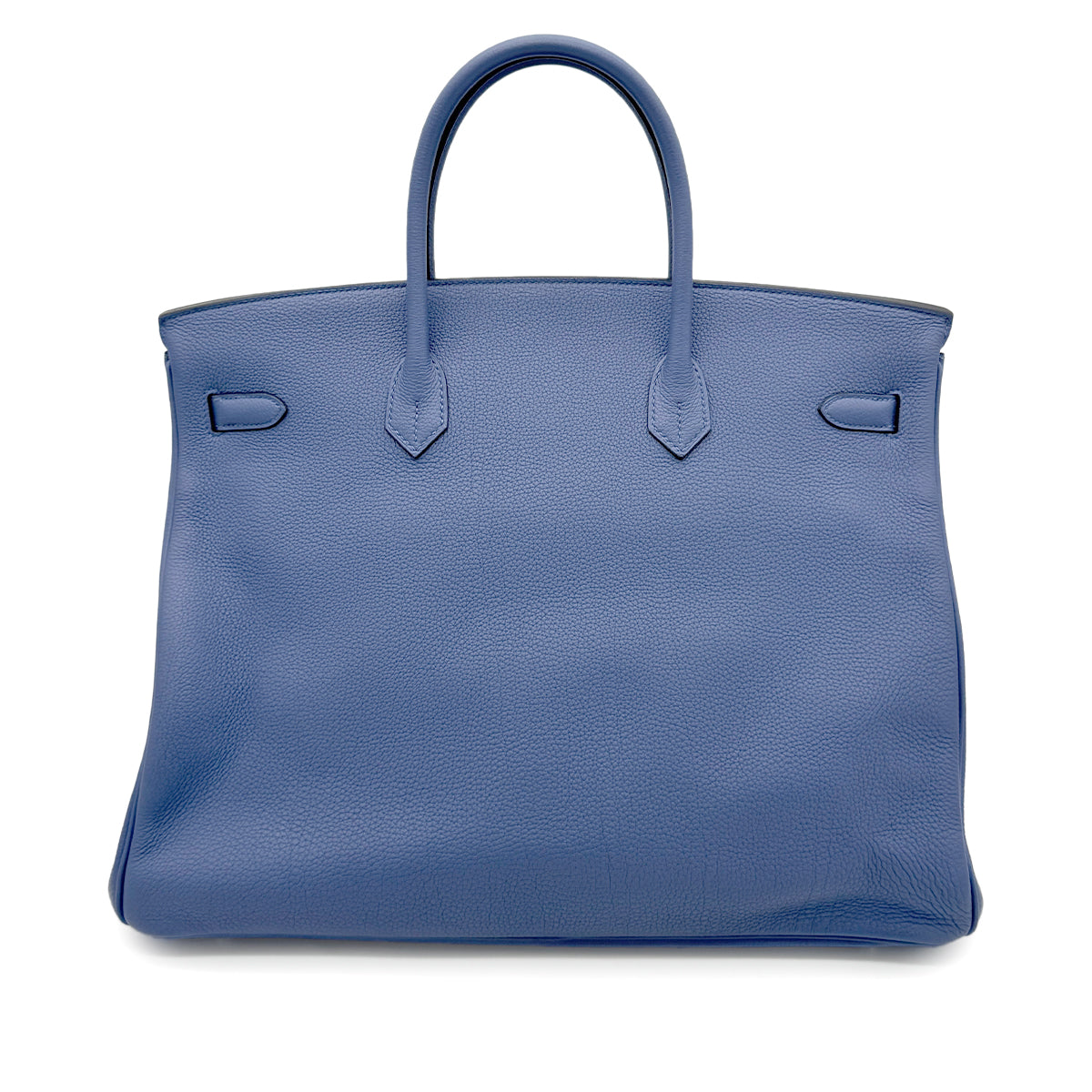 HERMES BIRKIN 40 BLUE BRIGHTON TOGO HAND BAG C SHW 90267756