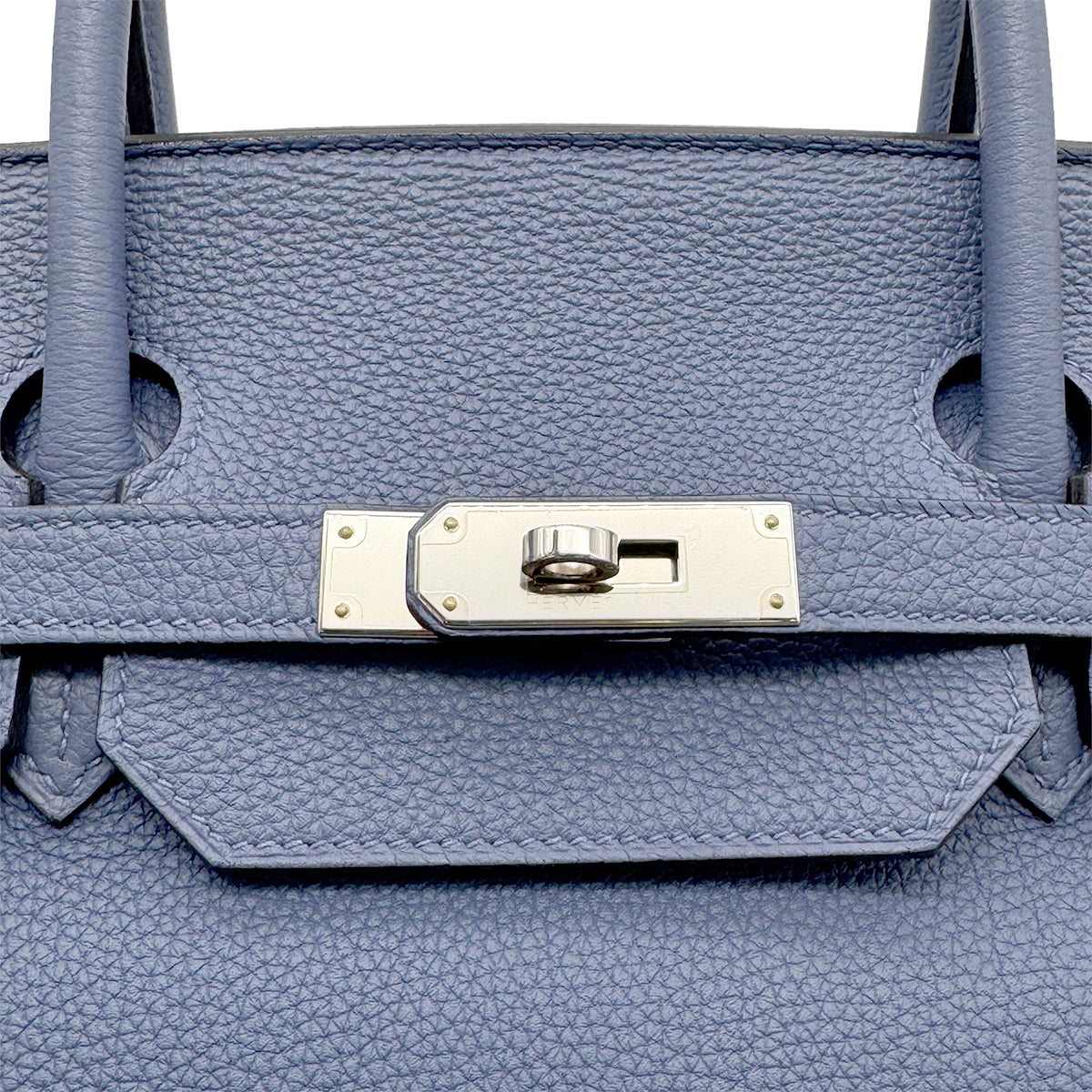 HERMES BIRKIN 40 BLUE BRIGHTON TOGO HAND BAG C SHW 90267756