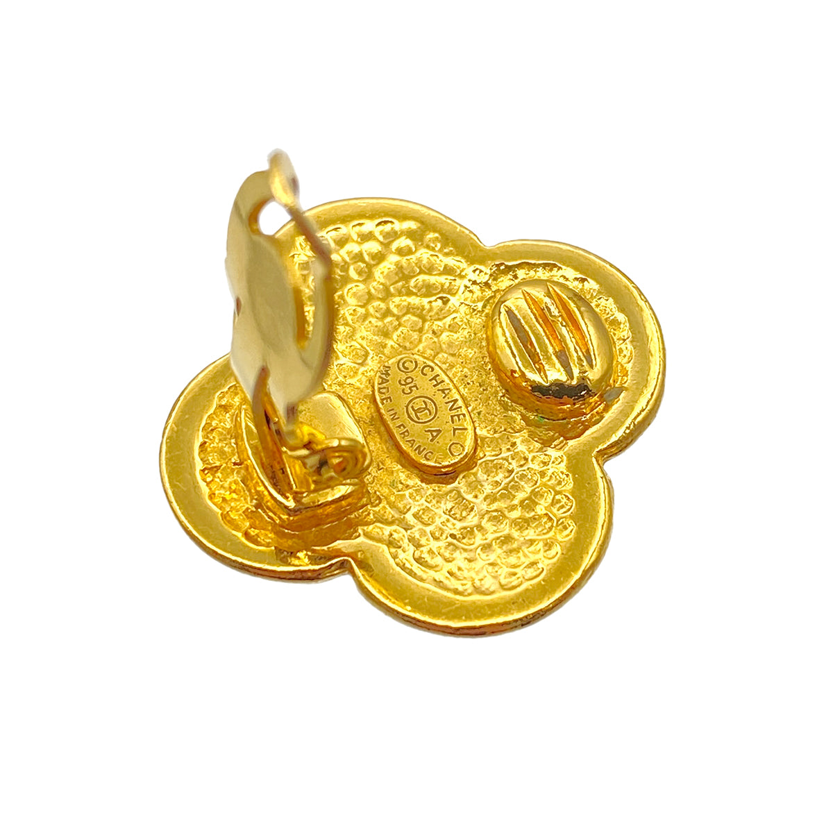 CHANEL VINTAGE EARRINGS COCOMARK ACCESSORY 95A 90267788