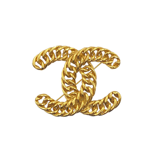 CHANEL VINTAGE COCO MARK BROOCH ACCESSORY 90267795