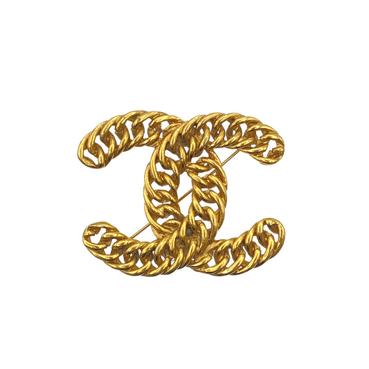 CHANEL VINTAGE COCO MARK BROOCH ACCESSORY 90267798