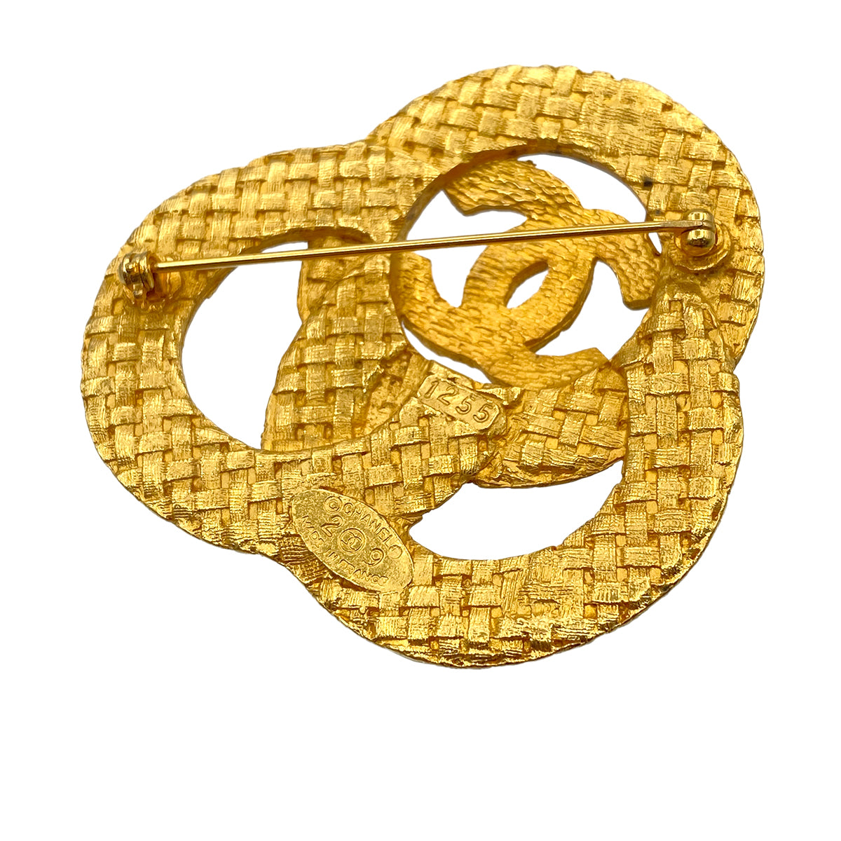 CHANEL VINTAGE COCOMARK BROOCH ROUND ACCESSORY 29 90267804