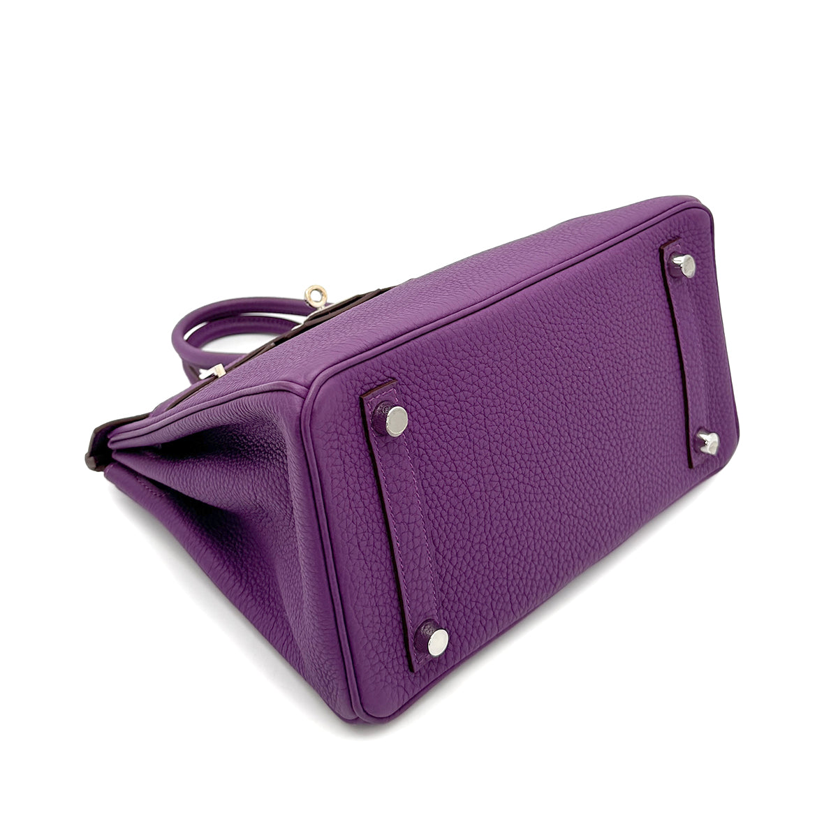 HERMES BIRKIN 25 ANEMONE TOGO HAND BAG □R SHW 90268065