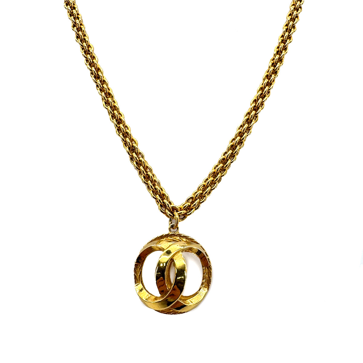CHANEL VINTAGE NECKLACE COCOMARK BALL ACCESSORY 90268777