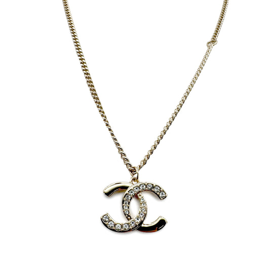 CHANEL NECKLACE COCOMARK RHINESTONE ACCESSORY L24P 90268847
