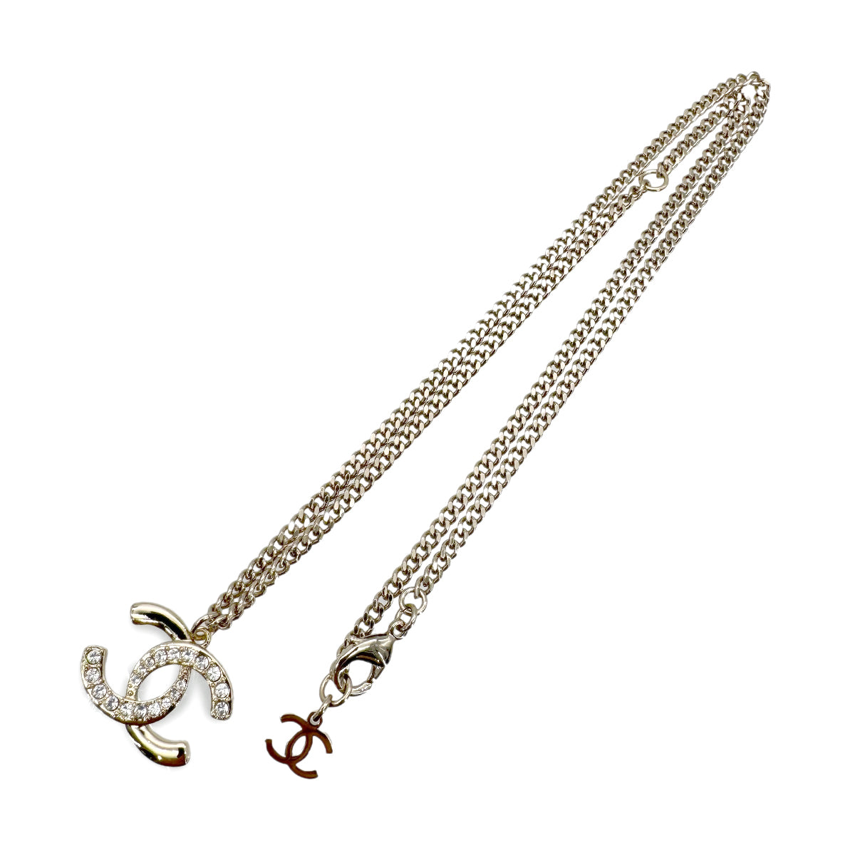 CHANEL NECKLACE COCOMARK RHINESTONE ACCESSORY L24P 90268847