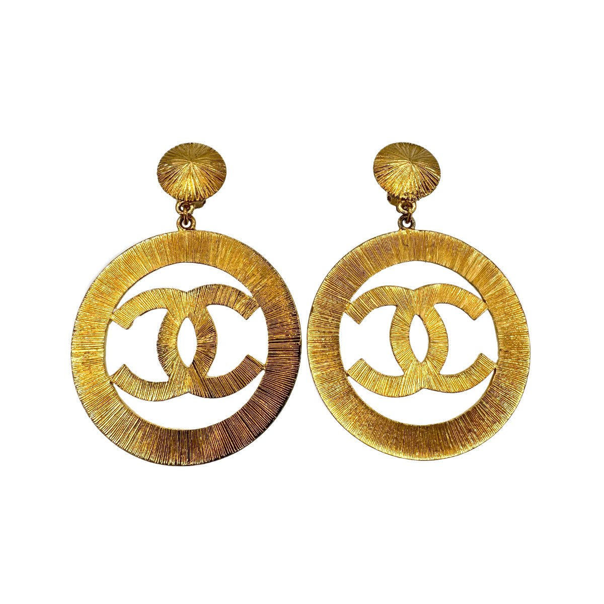 CHANEL VINTAGE EARRINGS COCOMARK SWING ACCESSORY 27 90268860