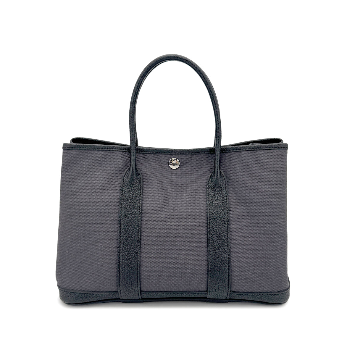 HERMES GARDEN PARTY TPM TOTE BAG ARDOISE TOILE H NEGONDA X 90268900