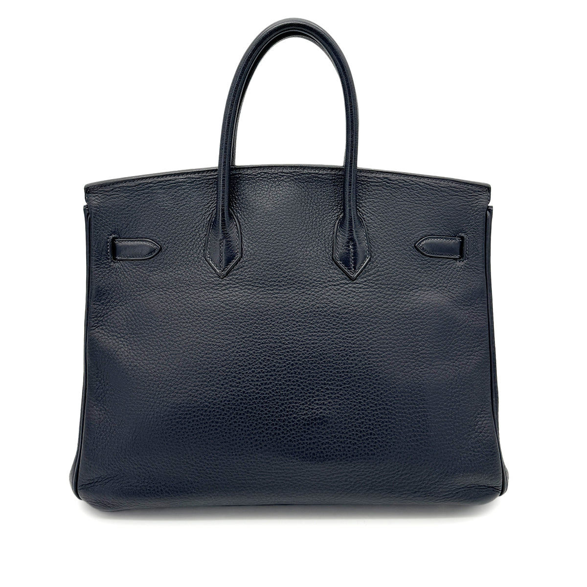 HERMES BIRKIN 35 BLUE INDIGO TOGO HAND BAG □G SHW 90269180